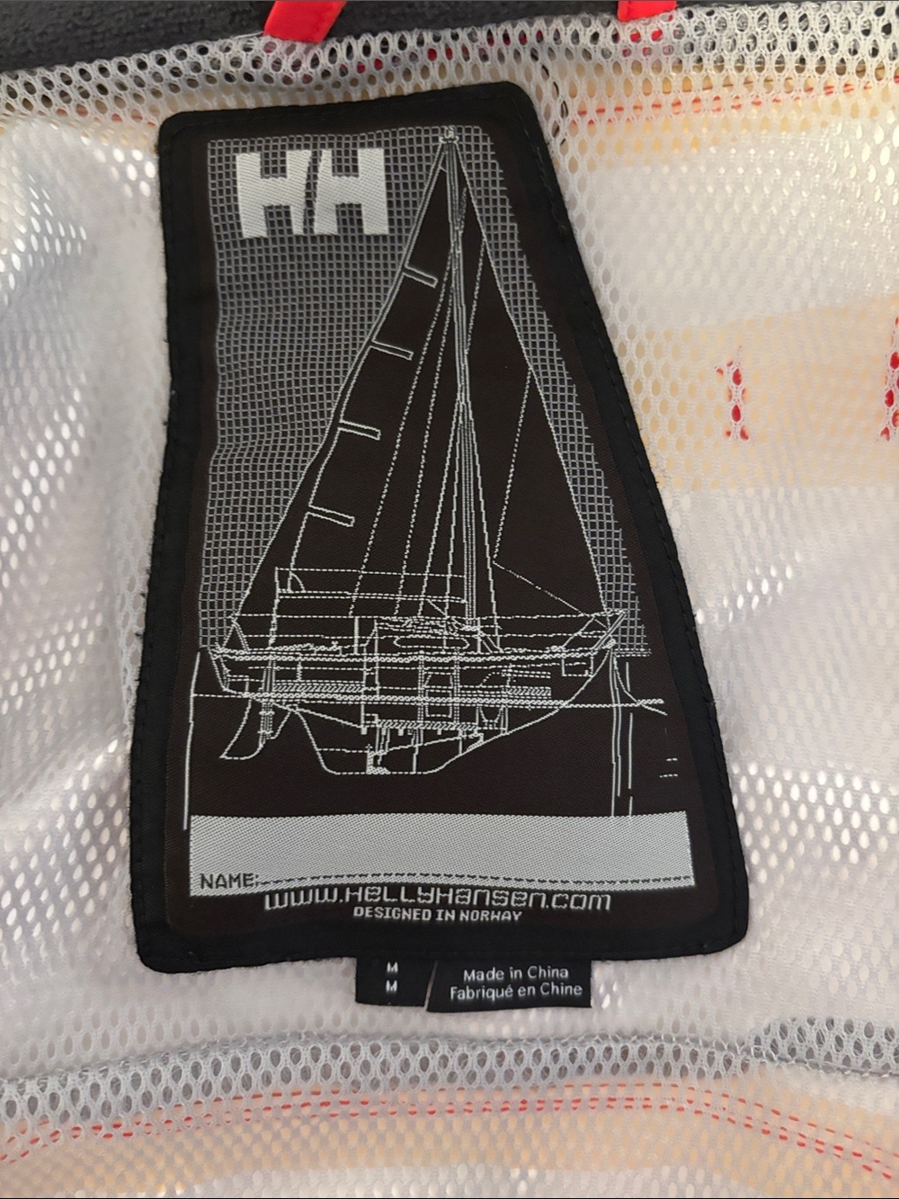 Helly Hansen Bright Pink/Red Outdoor Shell Jacket - Picture 7 of 7